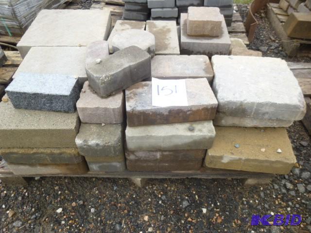 lot 151 image: 1 Pallet of Mixed Pavers...
