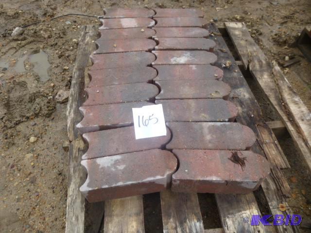 lot 165 image: 1 Pallet of Bullet Pavers In Autumn...