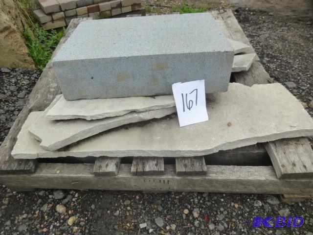 lot 167 image: 1 Pallet Consisting of a Granite St...