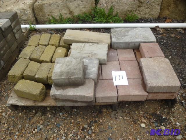 lot 171 image: 1 Pallet of Mixed Pavers...