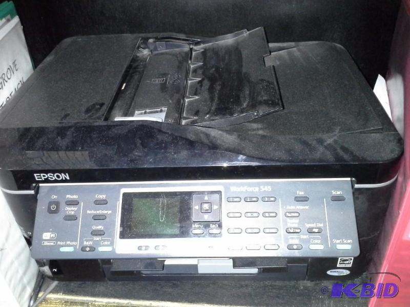 3 Piece Lot, Includes (1) Epson Workforce 545,
