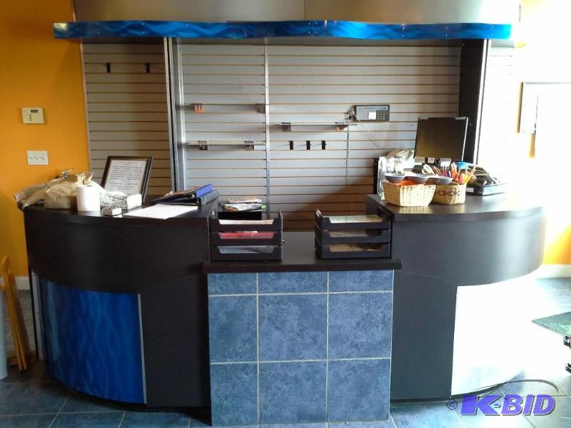 Front Reception Area, Approx. 87 Deep X 124 X 42 Tall,