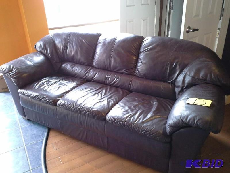 Purple Couch And Red Chair,