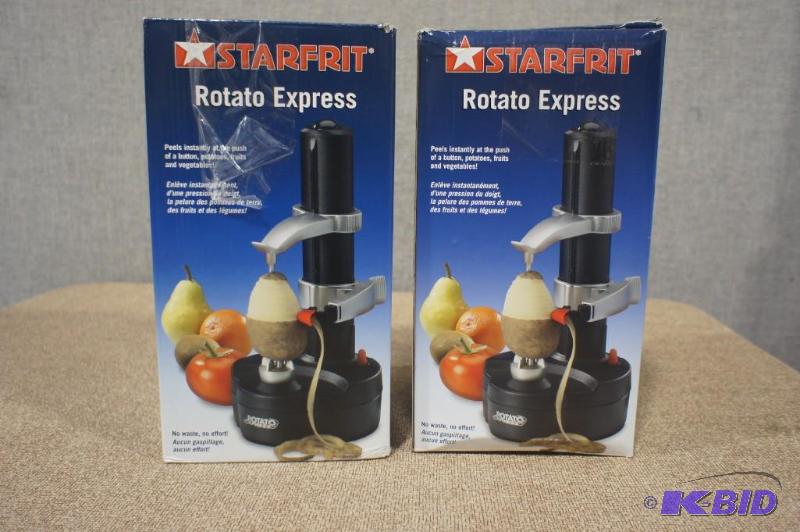 Lot of (2) Star Frit Rotato Express...