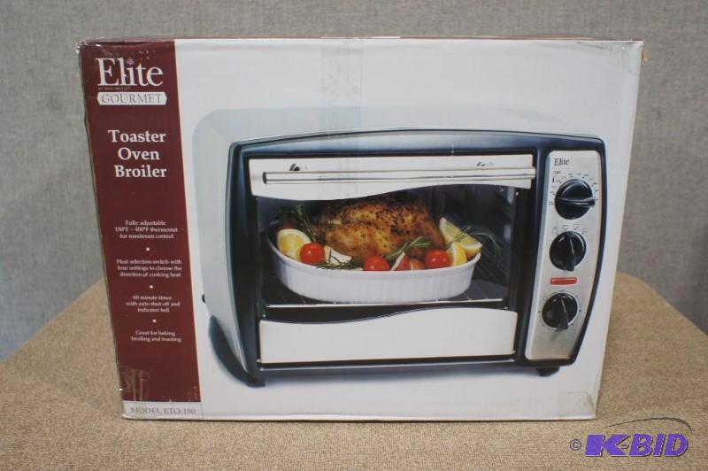 Elite Gourmet Toaster Oven  Broile...