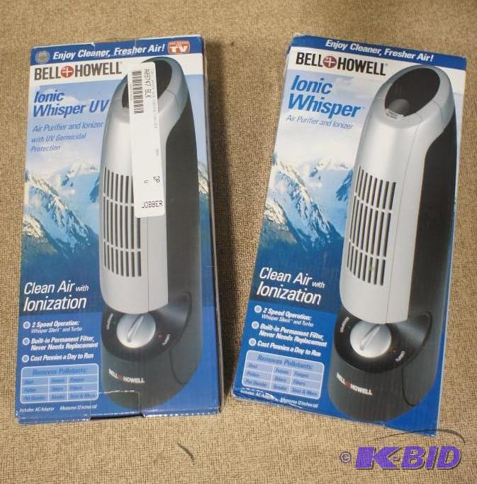 Lot of (2) Bell Howell Ionic Whispe...