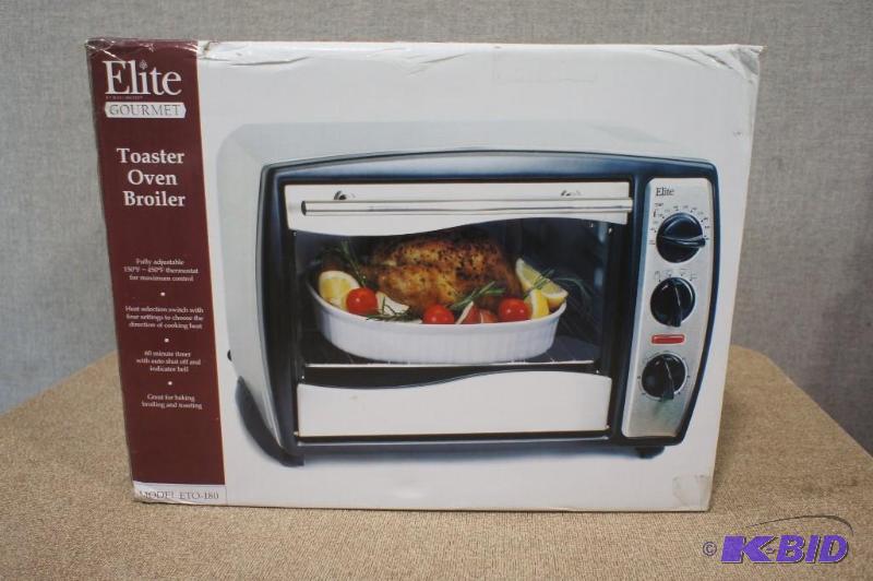 Elite Gourmet Toaster Oven  Broile...