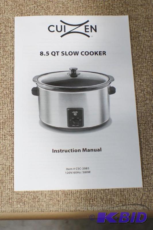 Cuizen 8.5 quart Slow Cooker  Miss...