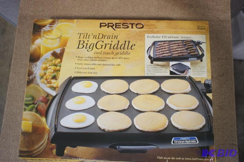 Presto Tilt &amp Drain Griddle. Mo...