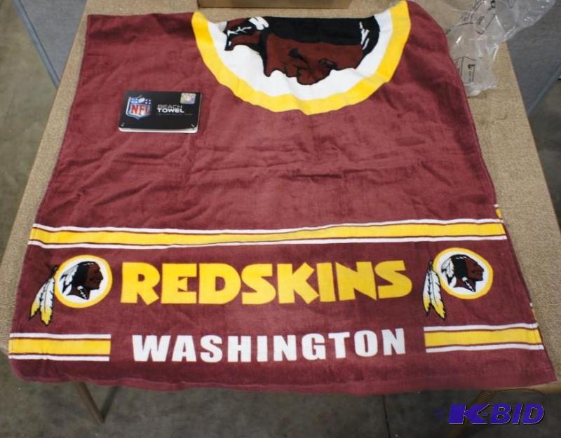 NFL Red Skins Beach Towel. Please s...