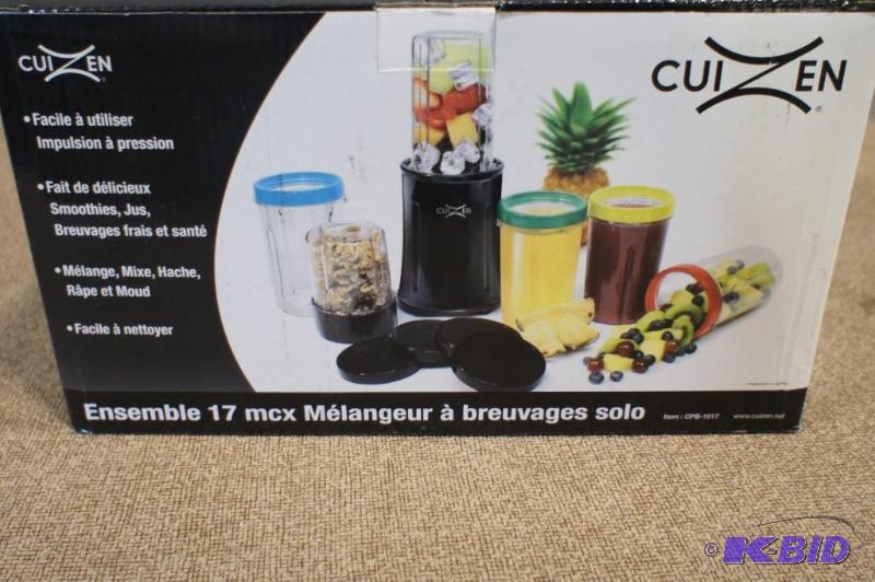 Cuizen 17pc drink blender  Missing...