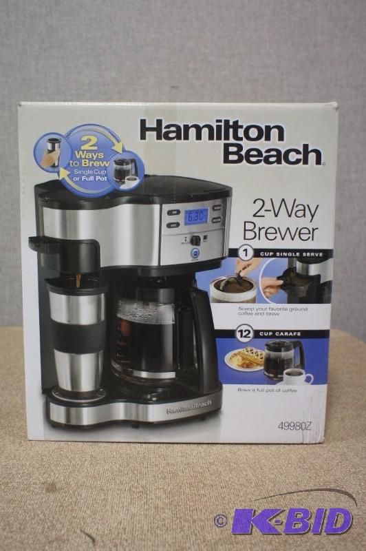 Hamilton Beach 2-way Brewer (USED)....