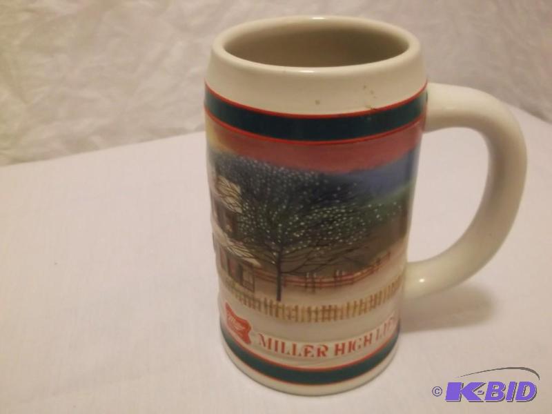 lot 11 image: Miller beer collectors mug in great...