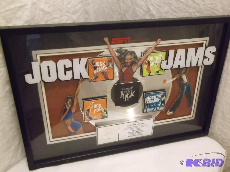 lot 43 image: RIAA CERTIFIED SALES AWARD Presente...