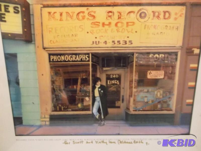 lot 44 image: Print of Rosanne Cash, &quotKings...
