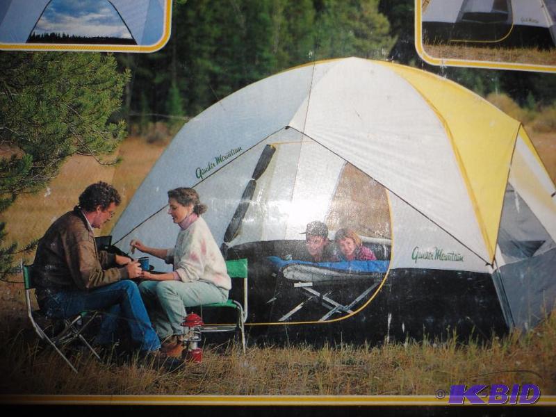 Tent appears to be all there....