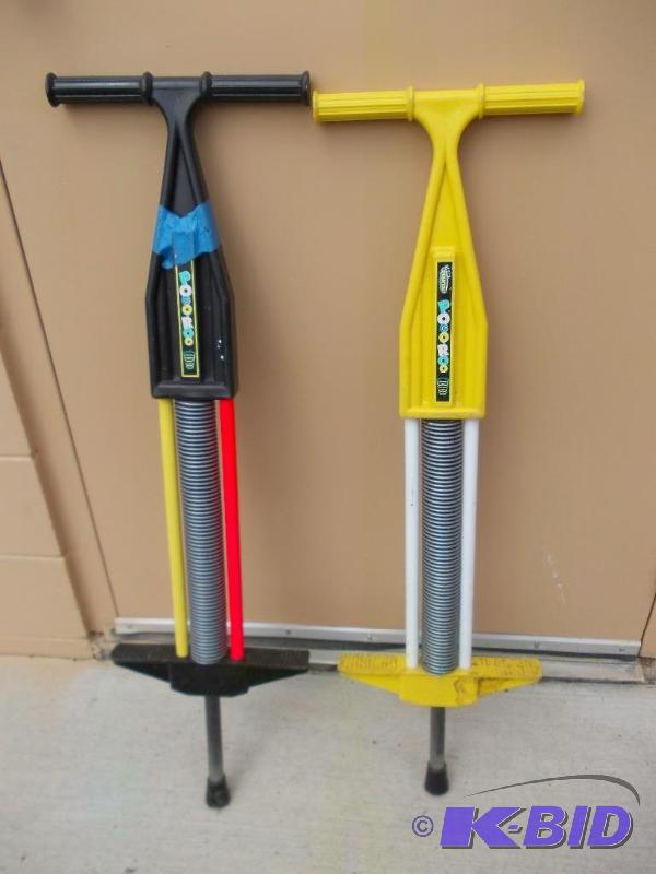 lot 15 image: 2-Pogo Sticks...