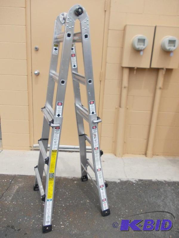 lot 34 image: 4-In-1 Gorilla Ladder...