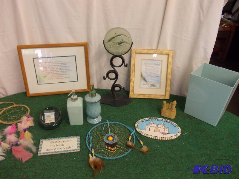 lot 74 image: 2-Framed Poems (Footprints & St...