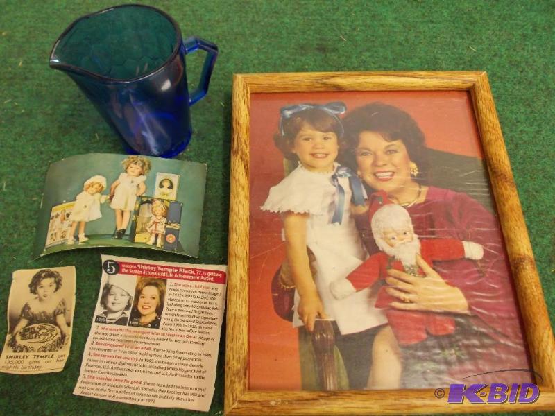 lot 95 image: Lot Of Shirley Temple Memorabilia...