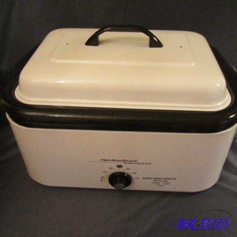 lot 104 image: HB 18 Quart Roaster