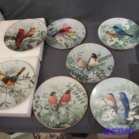 lot 110 image: Songbird Plates