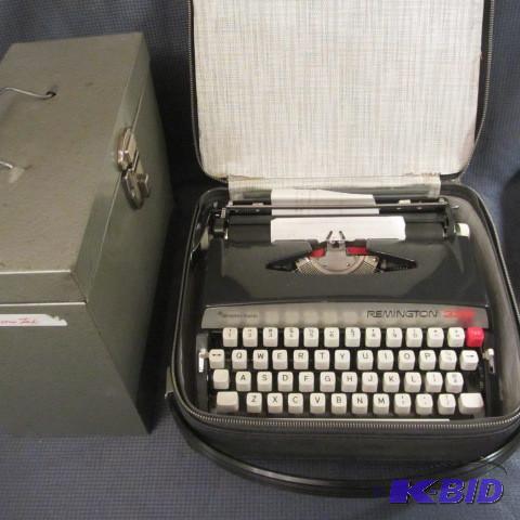 lot 112 image: Portable Typewriter