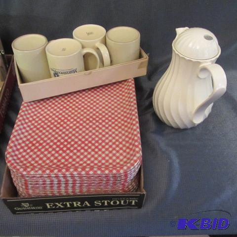 lot 147 image: Vintage Trays, Coffee