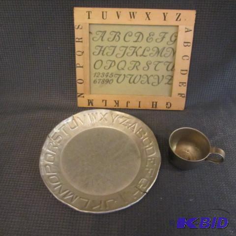 lot 182 image: Tin Childs Cup, ABC Board