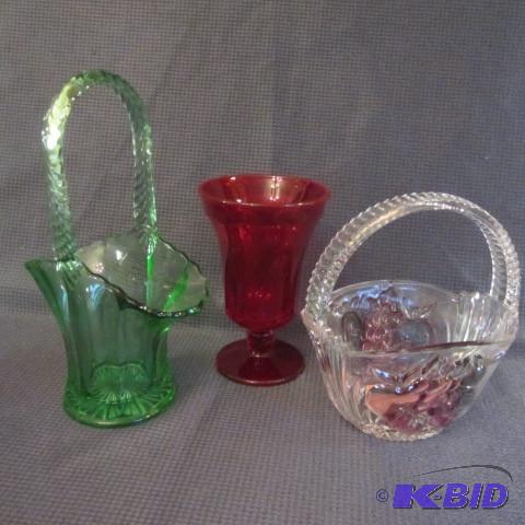 lot 189 image: Baskets, Sundae Dish
