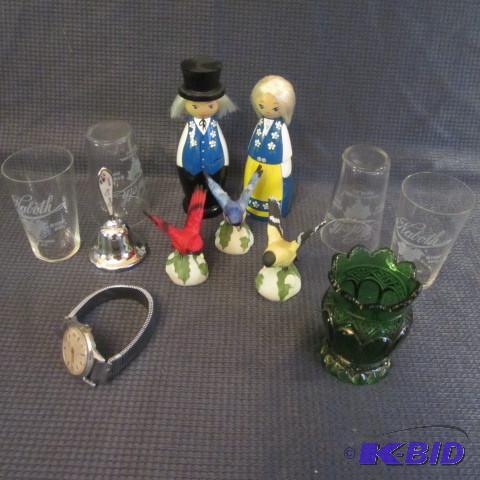 lot 199 image: Swedish Dolls, Glass