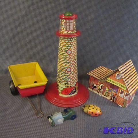 lot 206 image: Tin Toys
