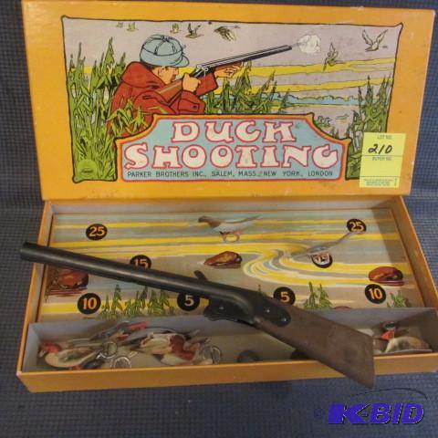 lot 210 image: Duck Shooting Game