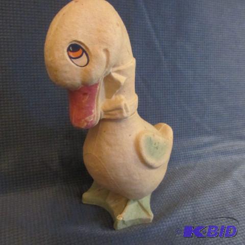 lot 216 image: Paper Mache Duck