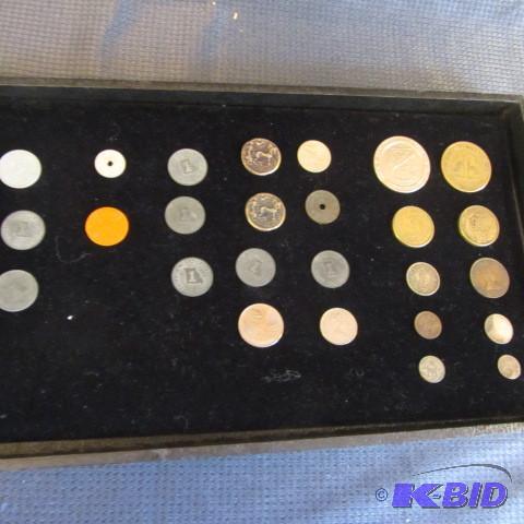lot 249 image: Foreign Coins, Tax Tokens
