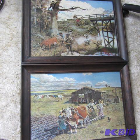 lot 280 image: The Bridge Framed Print