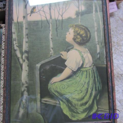 lot 282 image: Bluebird Print