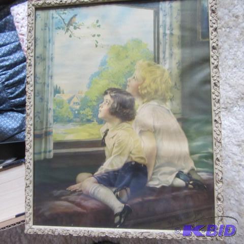 lot 283 image: Vintage Print
