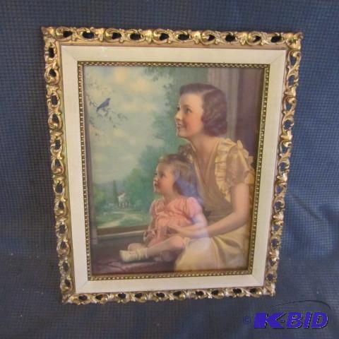 lot 288 image: Vintage Print