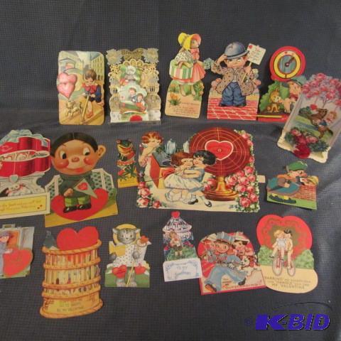 lot 357 image: Vintage Valentines