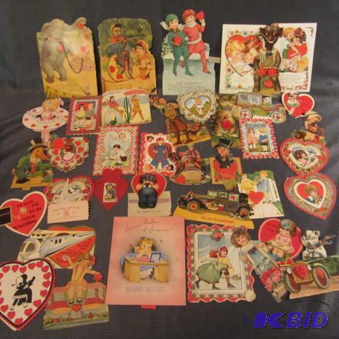 lot 359 image: Vintage Valentines