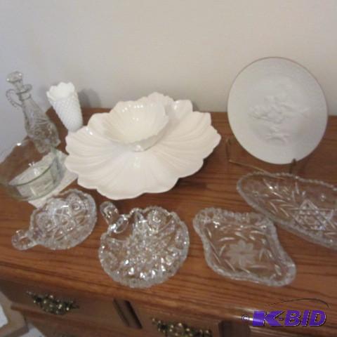 lot 391 image: Lead Crystal, Chip N Dip