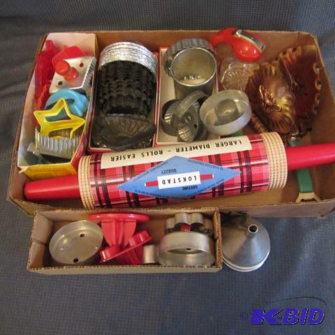 lot 52 image: Cookie Cutters, Tins