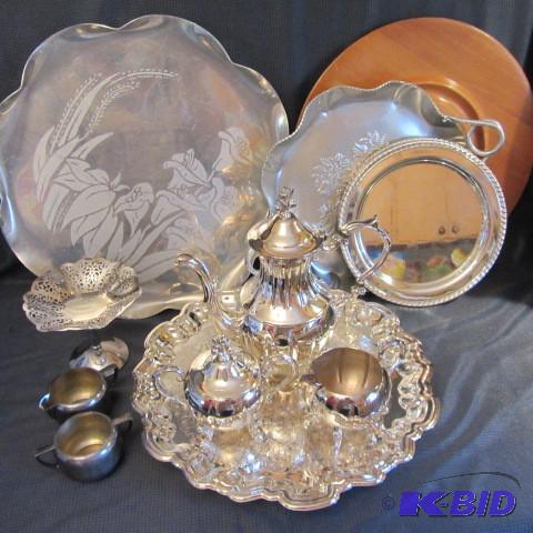 lot 62 image: English Silver-plate