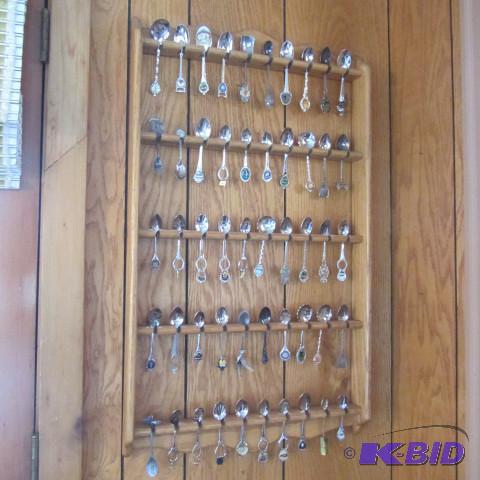 lot 83 image: Souvenir Spoons