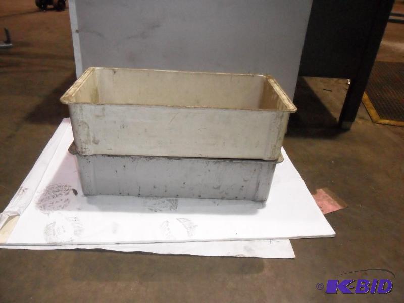 Set of six parts bins. 11 78 by 23...
