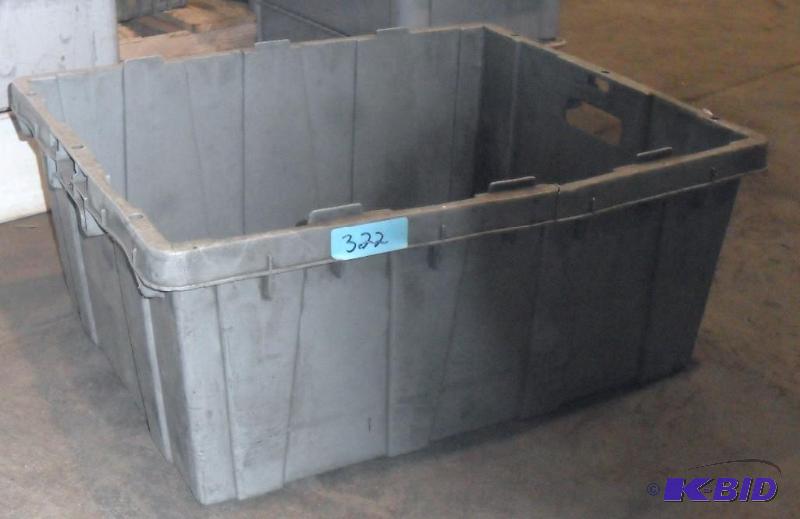 Plastic tub. Grey parts bintote. M...