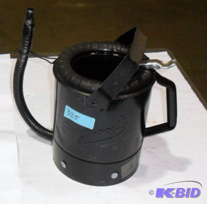 Oiling can. Swing Spout brand oilin...