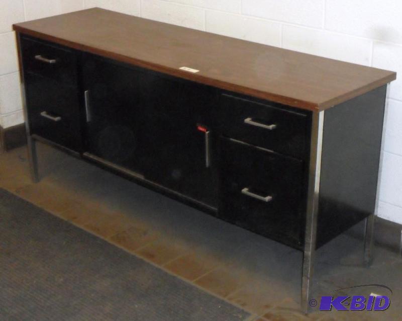 Steel credenza. This credenza  sid...