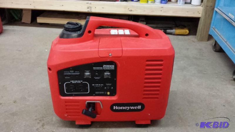 lot 15 image: Honeywell Generator  2000i Inv...